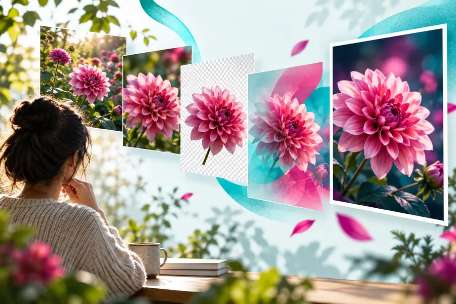 Illustrative concept: Image after a focused AI-assisted edit; not a verified processing result